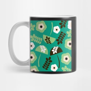 Mushrooms and flowers Mug